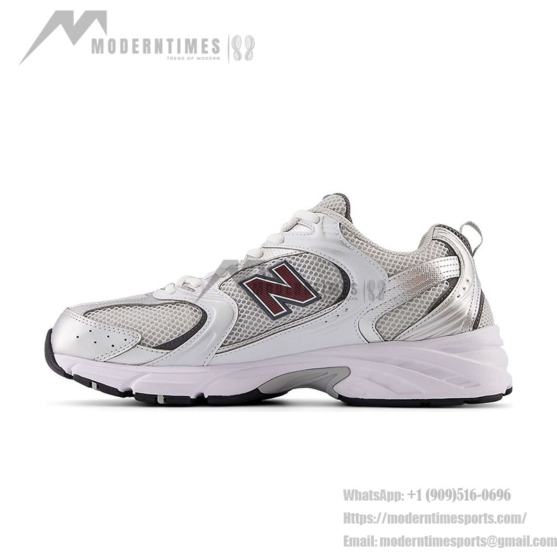 New Balance 530 MR530GS メタリックバーガンディ スニーカー New Balance 530 MR530GS メタリックバーガンディ レトロランニングシューズ ABZORBクッション付き