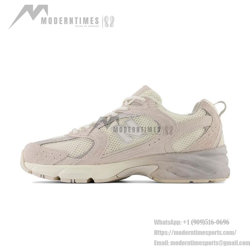 New Balance 530 MR530MR ムーンビーム ローカシューナッツ スニーカー New Balance 530 MR530MR ムーンビーム ローカシューナッツ レトロランニングシューズ スエードオーバーレイとABZORBクッション付き