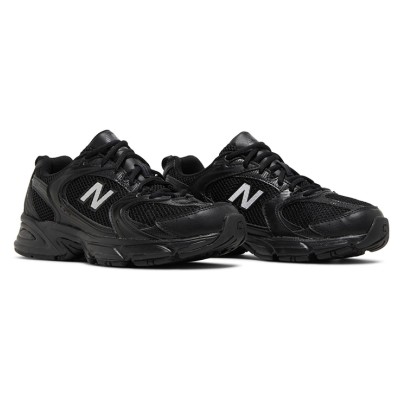 New Balance 530 MR530FB1 レトロブラック ランニングシューズ | タイムレスなクラシックと快適さ