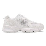 New Balance 530 MR530FW1 レトロホワイト シルバースニーカー New Balance 530 MR530FW1 レトロホワイト シルバー ランニングシューズ 通気性メッシュとABZORBクッション付き