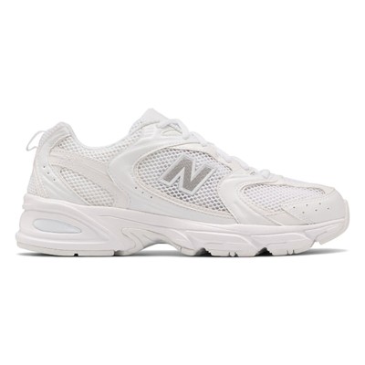 New Balance 530 MR530FW1 レトロホワイト シルバー ランニングシューズ | ミニマルデザインと快適さ