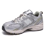 New Balance 530 MR530KMW シルバーカーキ スニーカー New Balance 530 MR530KMW シルバーカーキ レトロランニングシューズ ABZORBクッションと通気性メッシュ付き