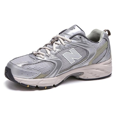 New Balance 530 MR530KMW シルバーカーキ レトロランニングシューズ | 快適さと優雅さを一歩ごとに