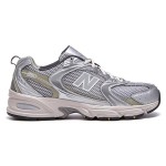 New Balance 530 MR530KMW シルバーカーキ スニーカー New Balance 530 MR530KMW シルバーカーキ レトロランニングシューズ ABZORBクッションと通気性メッシュ付き