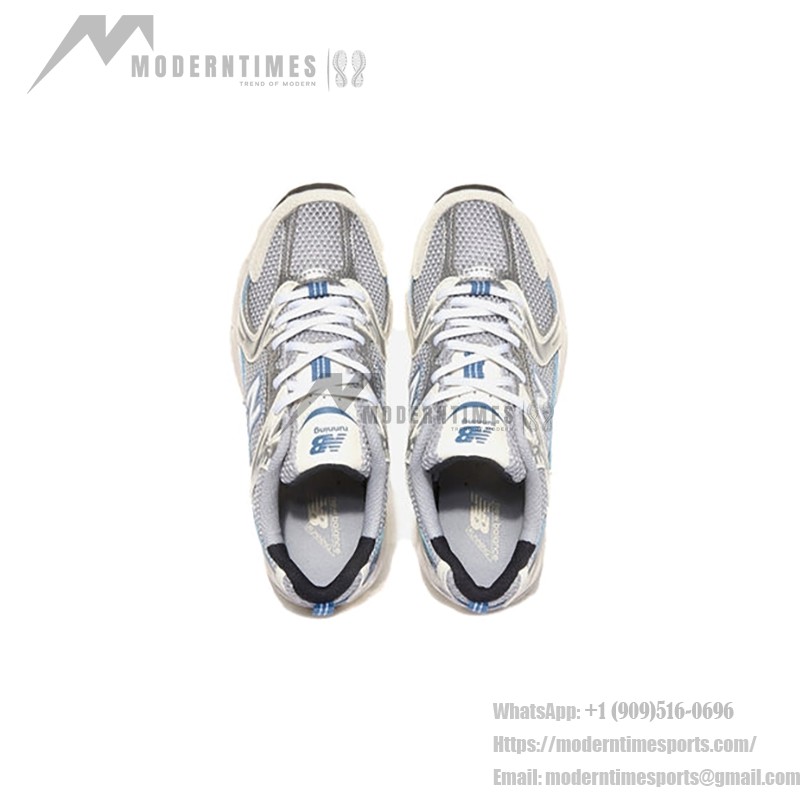 New Balance 530 MR530KC スティールブルー スニーカー New Balance 530 MR530KC スティールブルー レトロランニングシューズ ABZORBクッションと通気性メッシュ付き