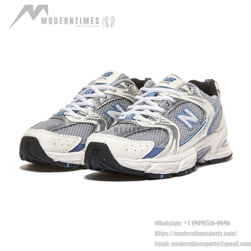 New Balance 530 MR530KC スティールブルー スニーカー New Balance 530 MR530KC スティールブルー レトロランニングシューズ ABZORBクッションと通気性メッシュ付き