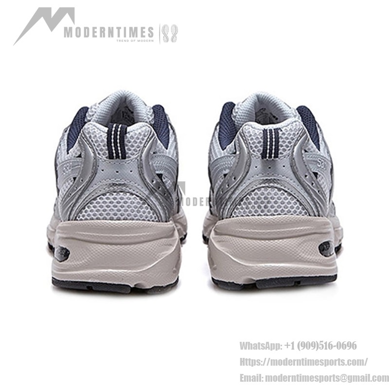 New Balance 530 MR530KA スティールグレー スニーカー New Balance 530 MR530KA スティールグレー レトロランニングシューズ ABZORBクッションと通気性メッシュ付き