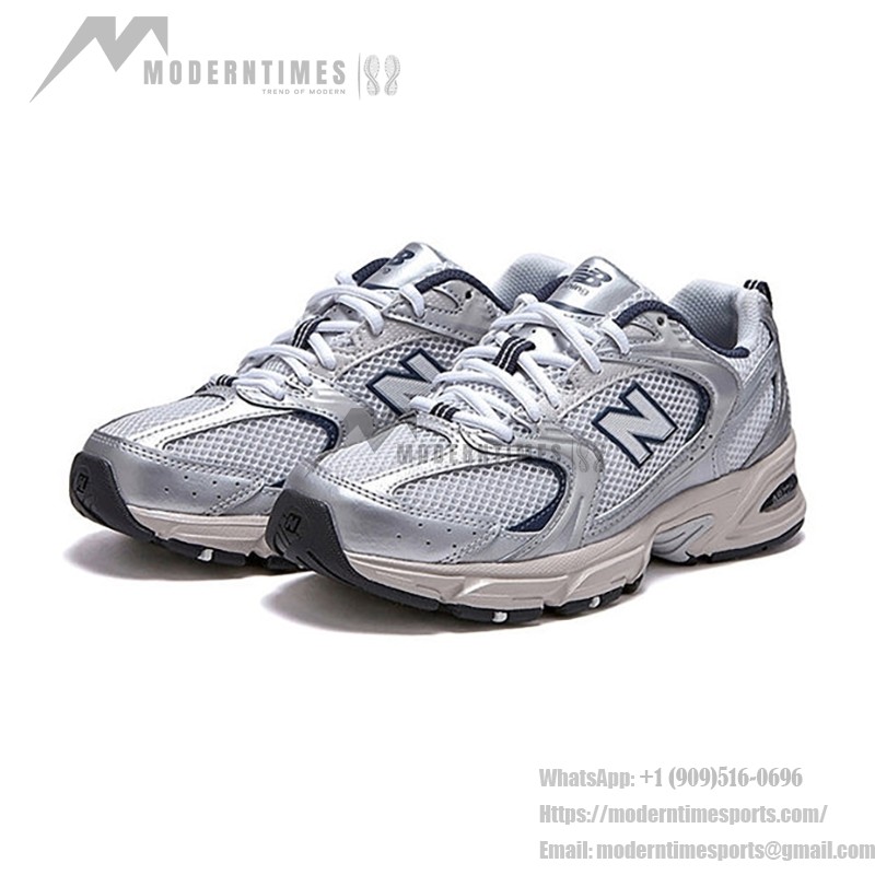 New Balance 530 MR530KA スティールグレー スニーカー New Balance 530 MR530KA スティールグレー レトロランニングシューズ ABZORBクッションと通気性メッシュ付き