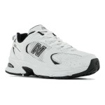 New Balance 530 MR530EWB ホワイトブラック スニーカー New Balance 530 MR530EWB ホワイトブラック レトロランニングシューズ ABZORBクッションと通気性メッシュ付き
