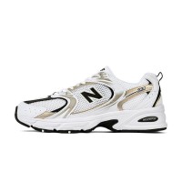 New Balance 530 MR530UNI ホワイトゴールド レトロランニングシューズ | 優雅さと快適さの完璧な融合