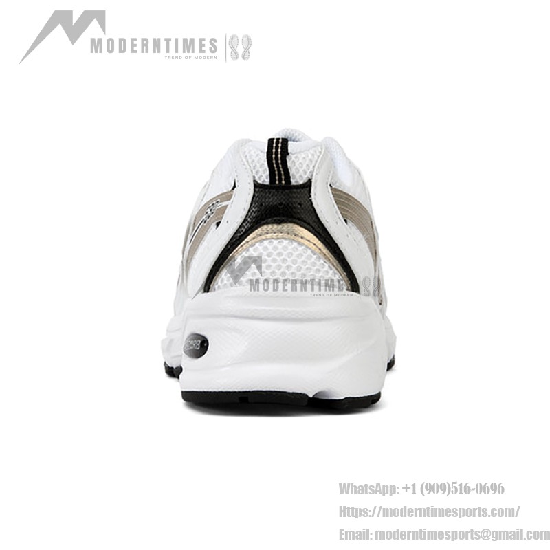 New Balance 530 MR530UNI ホワイトゴールド スニーカー New Balance 530 MR530UNI ホワイトゴールド レトロランニングシューズ ABZORBクッションと通気性メッシュ付き