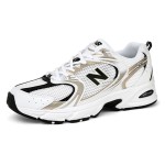 New Balance 530 MR530UNI ホワイトゴールド スニーカー New Balance 530 MR530UNI ホワイトゴールド レトロランニングシューズ ABZORBクッションと通気性メッシュ付き