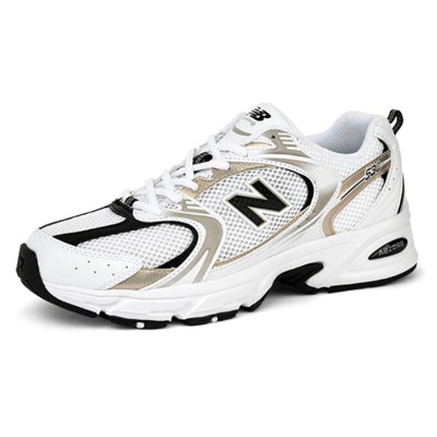 New Balance 530 MR530UNI ホワイトゴールド レトロランニングシューズ | 優雅さと快適さの完璧な融合