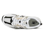 New Balance 530 MR530UNI ホワイトゴールド スニーカー New Balance 530 MR530UNI ホワイトゴールド レトロランニングシューズ ABZORBクッションと通気性メッシュ付き