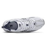 New Balance 530 MR530SG ホワイトナチュラルインディゴ スニーカー New Balance 530 MR530SG ホワイトナチュラルインディゴ レトロランニングシューズ ABZORBクッションと通気性メッシュ付き