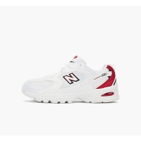 New Balance 530 MR530SK ホワイトレッド レトロランニングシューズ | ダイナミックなスタイルと日常の快適さ