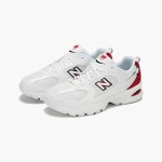 New Balance 530 MR530SK ホワイトレッド スニーカー New Balance 530 MR530SK ホワイトレッド レトロランニングシューズ ABZORBクッションと合成アッパー付き