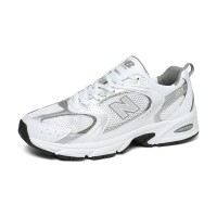 New Balance 530 MR530AD ホワイトシルバー レトロランニングシューズ | タイムレスなエレガンスと一日中の快適さ