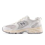 New Balance 530 MR530VS ホワイトシルバーメタリック スニーカー New Balance 530 MR530VS ホワイトシルバーメタリック レトロランニングシューズ ABZORBクッションと通気性メッシュ付き