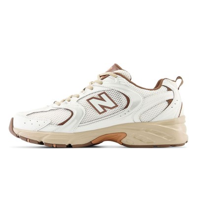 New Balance 530 MR530NI オフホワイトブラウン コラボレーションランニングシューズ | ミニマルな自然スタイルと日常の快適さ