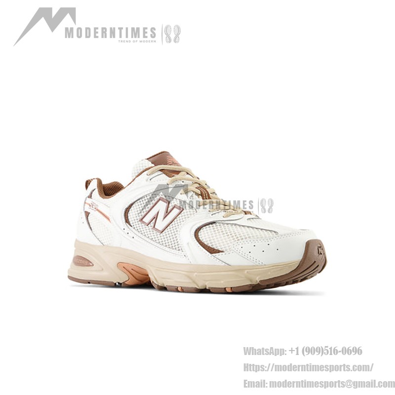 New Balance 530 MR530NI オフホワイトブラウン スニーカー New Balance 530 MR530NI オフホワイトブラウン コラボレーションランニングシューズ ABZORBクッション付き