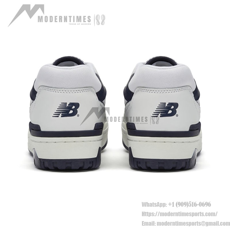 ニューバランス 550 ホワイトネイビー BB550WA1 スニーカー ニューバランス 550 ホワイトネイビー BB550WA1 レトロバスケットボールスニーカー