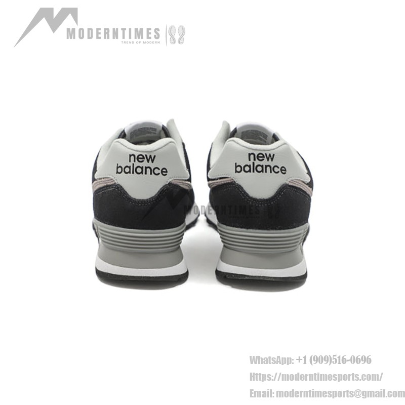 New Balance 574 ML574EVB ブラック グレー クラシック スニーカー New Balance 574 ML574EVB ブラック グレー ランニングシューズ ENCAPクッション付き