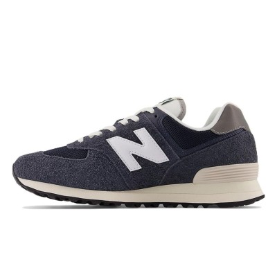 New Balance 574 U574RH2 ブラック ホワイト クラシック レトロ ランニングシューズ | タイムレスなデザインと快適な履き心地