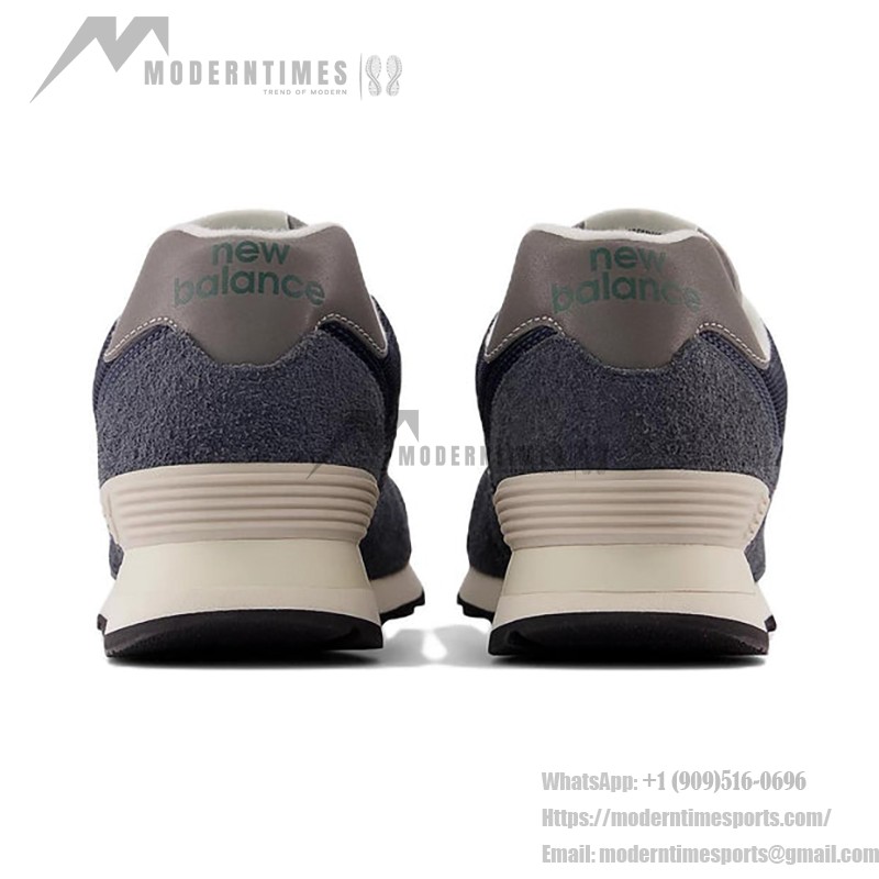 New Balance 574 U574RH2 ブラック ホワイト クラシック レトロ スニーカー New Balance 574 U574RH2 ブラック ホワイト レトロ ランニングシューズ ENCAPクッション付き
