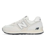New Balance 574 U574LS2 ベージュ ホワイト クラシック レトロ スニーカー New Balance 574 U574LS2 ベージュ ホワイト レトロ ランニングシューズ ENCAPクッション付き