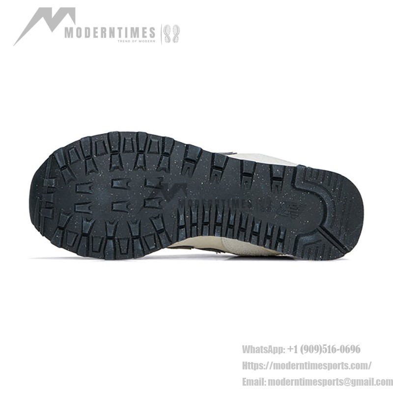 New Balance 574 U574LS2 ベージュ ホワイト クラシック レトロ スニーカー New Balance 574 U574LS2 ベージュ ホワイト レトロ ランニングシューズ ENCAPクッション付き