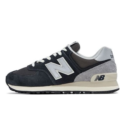 New Balance 574 U574GM2 ブラック グレー ホワイト クラシック レトロ ランニングシューズ | タイムレスなデザインと優れた快適さ