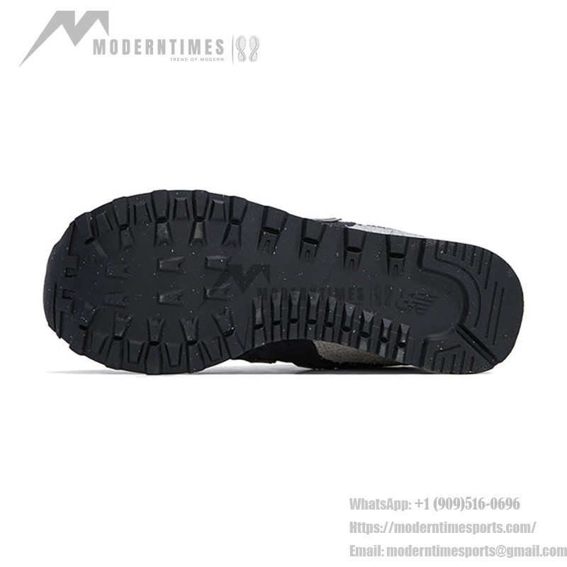 New Balance 574 U574GM2 ブラック グレー ホワイト クラシック レトロ スニーカー New Balance 574 U574GM2 ブラック グレー ホワイト レトロ ランニングシューズ ENCAPクッション付き