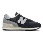 New Balance 574 U574GM2 ブラック グレー ホワイト クラシック レトロ スニーカー New Balance 574 U574GM2 ブラック グレー ホワイト レトロ ランニングシューズ ENCAPクッション付き