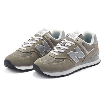 New Balance 574 ML574EVG グレー レトロ ランニングシューズ | クラシックなスタイルと日常の快適さ