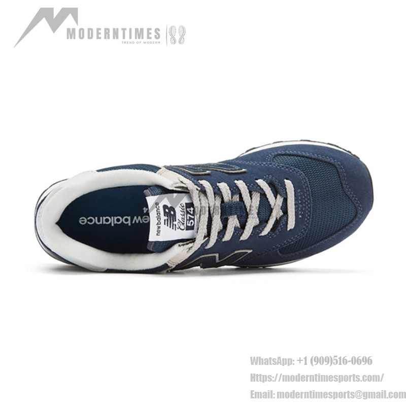 New Balance 574 ML574EVN ネイビー レトロ スニーカー New Balance 574 ML574EVN ネイビー レトロ ランニングシューズ ENCAPミッドソール付き