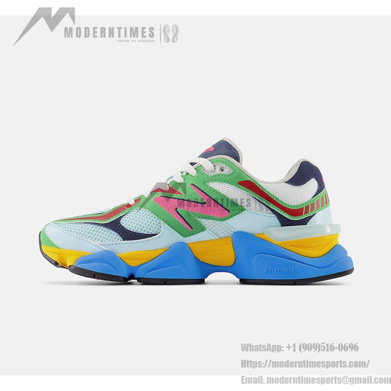 New Balance 9060 "Beach Glass" – スタイリッシュで軽量なレトロスニーカー New Balance 9060 "Beach Glass" U9060NBN レトロスニーカー – 鮮やかで快適