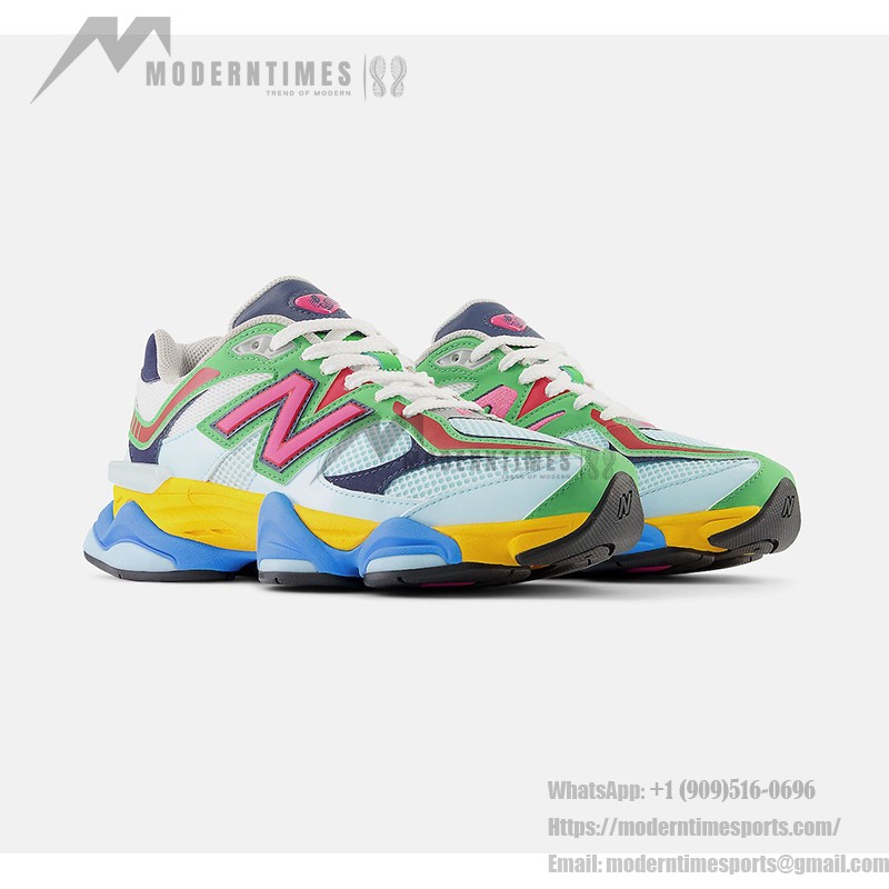 New Balance 9060 "Beach Glass" – スタイリッシュで軽量なレトロスニーカー New Balance 9060 "Beach Glass" U9060NBN レトロスニーカー – 鮮やかで快適