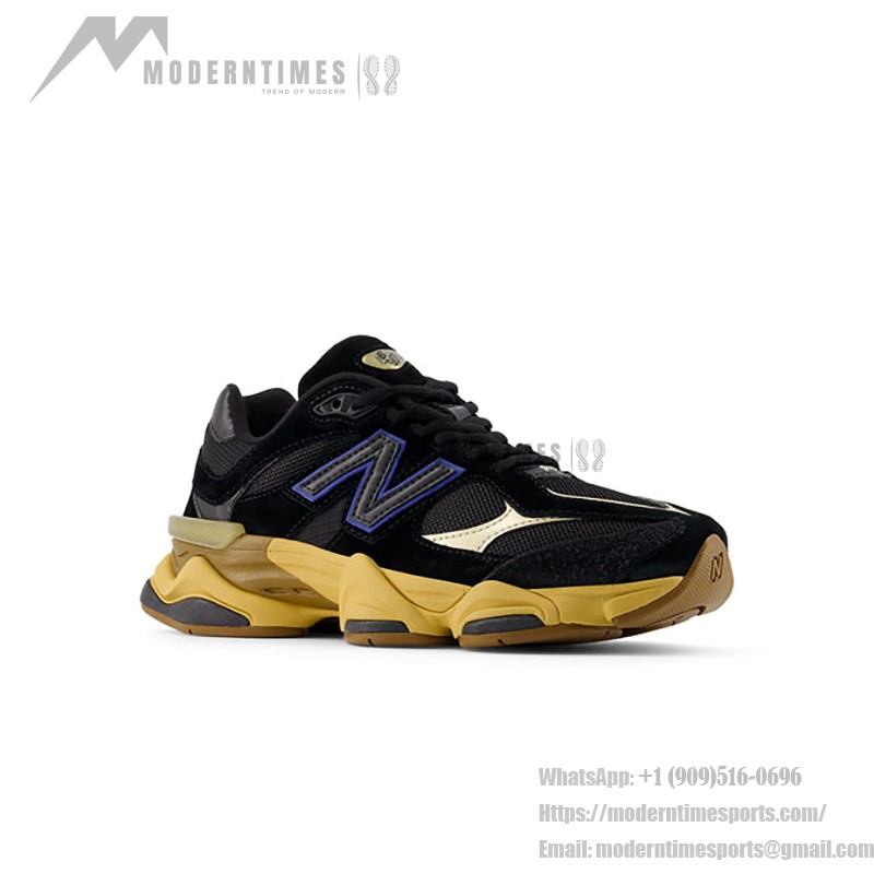 New Balance 9060 "Black Royal Gum" – 高級スエードのレトロスニーカー New Balance 9060 "Black Royal Gum" U9060RE レトロスニーカー – 大胆で快適