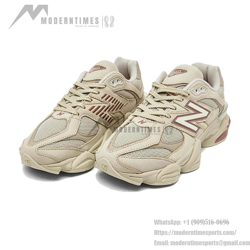 New Balance 9060 "Bone Sparrow" – プレミアムスエードのレトロスニーカー New Balance 9060 "Bone Sparrow" U9060ZGC レトロスニーカー – エレガントなベージュ & 快適