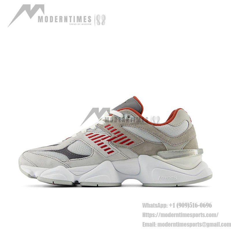 New Balance 9060 "Boston College" – プレミアムスエードのレトロスニーカー New Balance 9060 "Boston College" U9060EGL レトロスニーカー – クラシックなグレー & レッド, スタイリッシュ & 快適