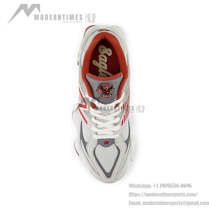 New Balance 9060 "Boston College" – プレミアムスエードのレトロスニーカー New Balance 9060 "Boston College" U9060EGL レトロスニーカー – クラシックなグレー & レッド, スタイリッシュ & 快適