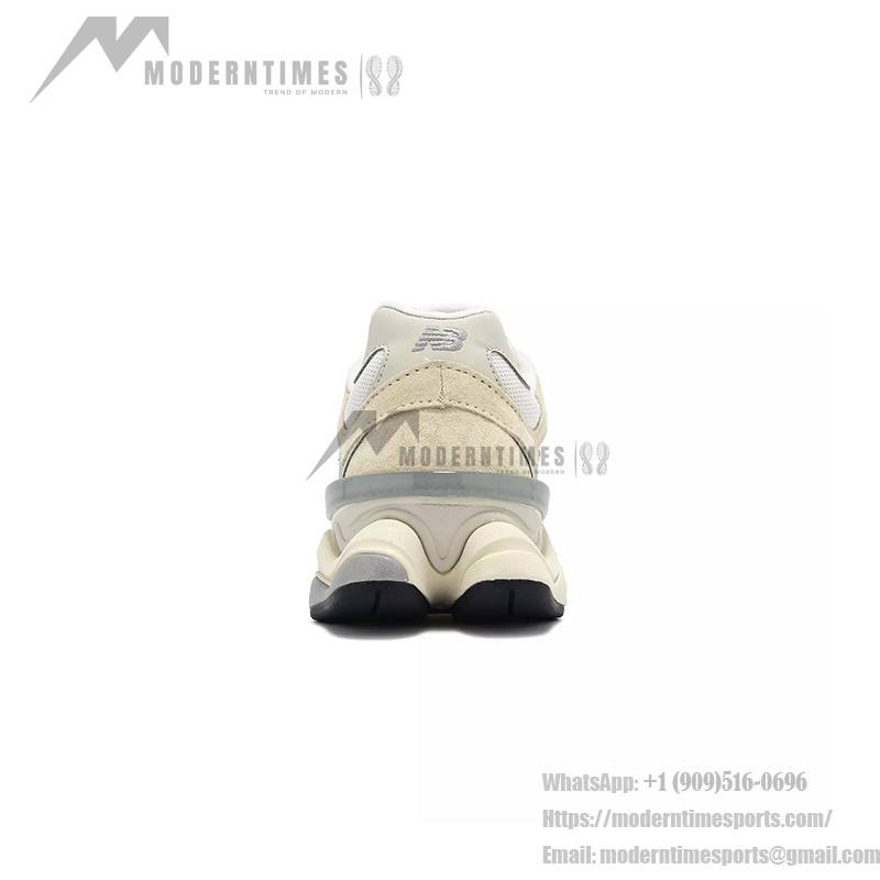 New Balance 9060 "Calcium Sea Salt" – プレミアムスエードのレトロスニーカー New Balance 9060 "Calcium Sea Salt" U9060WNB レトロスニーカー – クリームホワイト & グレー, エレガント & 快適