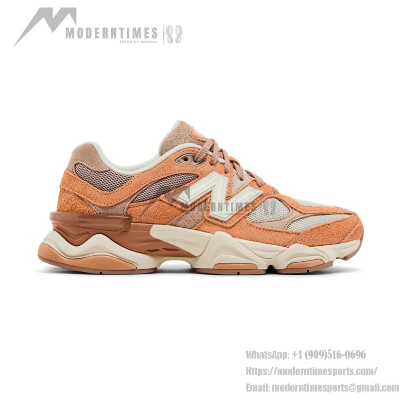 New Balance 9060 U9060WCW Flat Taupe Copper Unisex Chunky Retro Sneakers