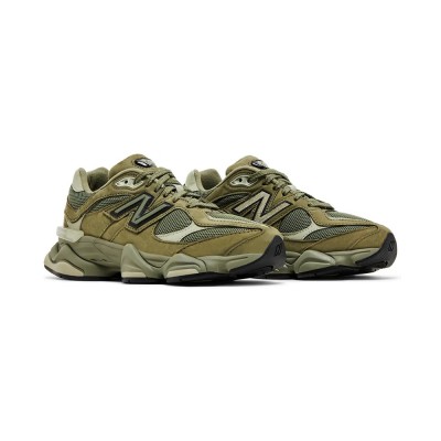 New Balance 9060 U9060ZGD Dark Olivine – Unisex Chunky Retro Lifestyle Sneaker mit ABZORB Komfort