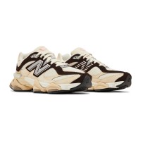 New Balance 9060 U9060FLP「エマージングブラウンパック」レトロランニングシューズ - 通気性カジュアルダッドスニーカー