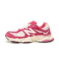 New Balance 9060 U9060FP「フクシアピンク」レトロランニングシューズ - 通気性カジュアルダッドスニーカー