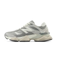 New Balance 9060 U9060EEE「グレー ホワイト」レトロランニングシューズ - 通気性ダッドスニーカー