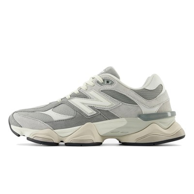 New Balance 9060 U9060EEE「グレー ホワイト」レトロランニングシューズ - 通気性ダッドスニーカー