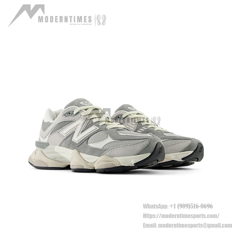 New Balance 9060 U9060EEE「グレーホワイト」- 通気性抜群のダッドスニーカー New Balance 9060 U9060EEE「グレーホワイト」- スタイリッシュなレトロランニングシューズ